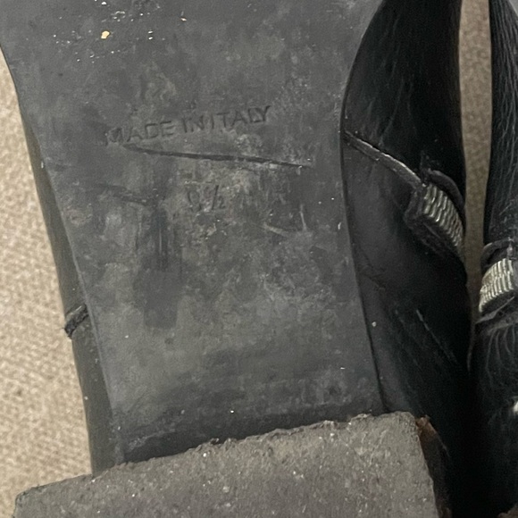 Everlane Black Pebbled Leather Boss Boot - Picture 8 of 11